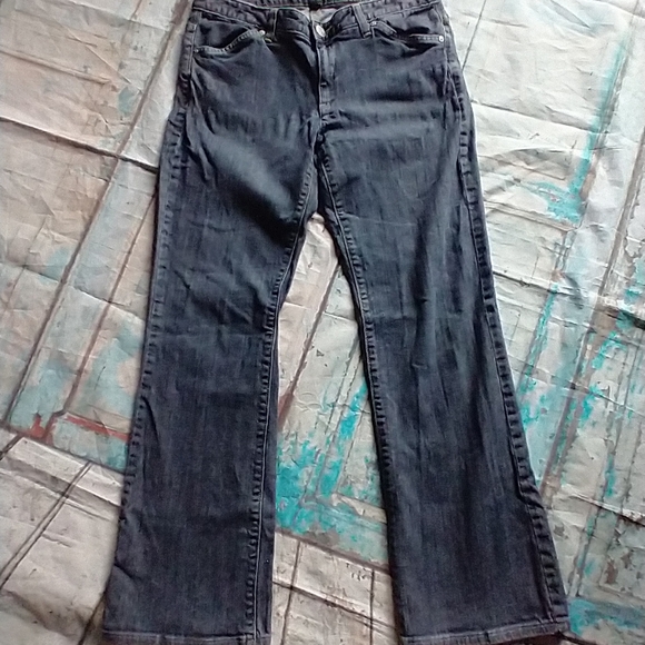 Nautica Pacific Fit Women's Size 8 Faded Blue Stretch Bootcut Jeans - Picture 1 of 10